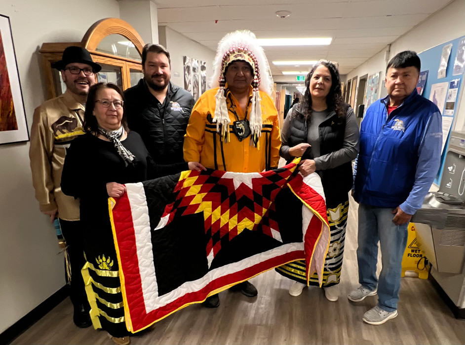 Hereditary Chief Sydney L. Halcrow Honored at Kapawe’no First Nation Celebration