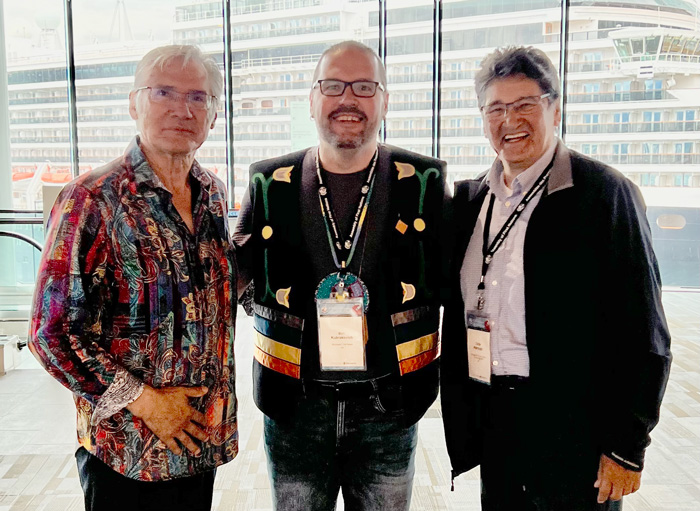 Meeting with Former National Chiefs Ovide Mercredi and Matthew Coon Come